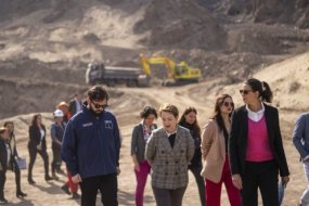 Presidenta (S) Katherine San Martín participa junto al Presidente Boric en inicio de obras aluvionales