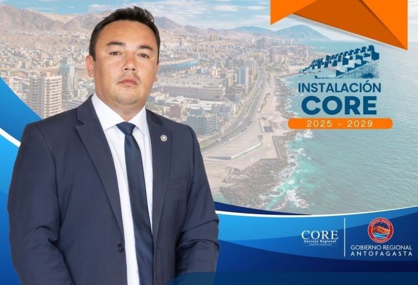 ¿Quiénes integran el Consejo Regional de Antofagasta 2025-2029 y representan a la Provincia de Antofagasta?
