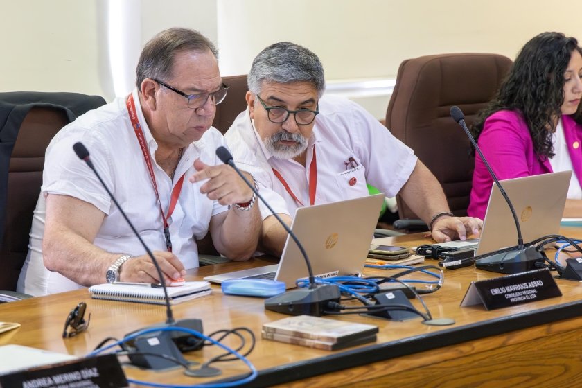 Apretada agenda de trabajo: actualización del ARI 2025, concesiones de inmuebles fiscales y pronunciamientos ambientales