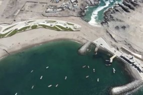Playa La Chimba: preocupación por escombros y eventuales tomas de terrenos en borde costero