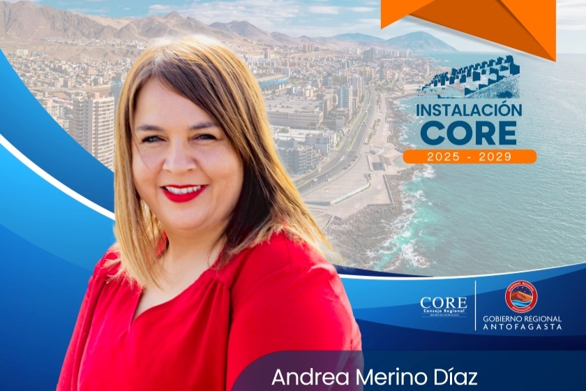 ¿Quiénes integran el Consejo Regional de Antofagasta 2025-2029 y representan a la Provincia de Antofagasta?