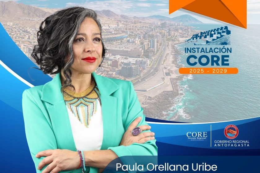 ¿Quiénes integran el Consejo Regional de Antofagasta 2025-2029 y representan a la Provincia de Antofagasta?