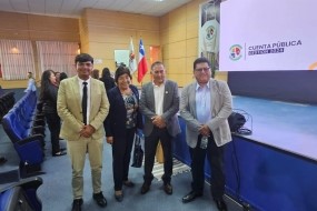 CONSEJEROS REGIONALES DE EL LOA PRESENTES EN CUENTA PÚBLICA DE ALCALDE DE SAN PEDRO DE ATACAMA