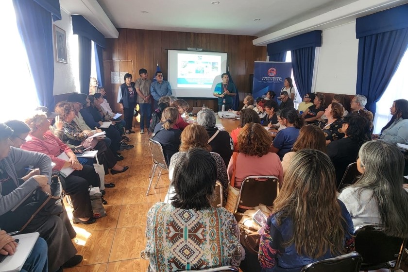 Alto interés de organizaciones calameñas por capacitarse y presentar proyectos al F.N.D.R. 8 % 2025