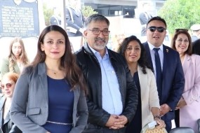 CONSEJEROS Y CONSEJERAS REGIONALES PRESENTES EN DESFILE DEL DÍA DE LAS GLORIAS NAVALES