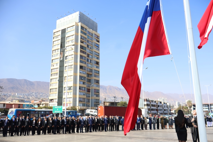 PRESIDENTA (S) DEL CONSEJO REGIONAL PARTICIPA EN CEREMONIA DE INICIO DE CELEBRACIÓN DEL 92° ANIVERSARIO DE LA POLICÍA DE INVESTIGACIONES