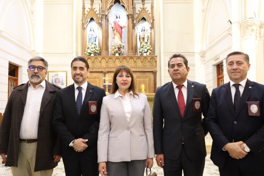 PDI continúa actividades de aniversario con misa en la Iglesia Catedral de Antofagasta