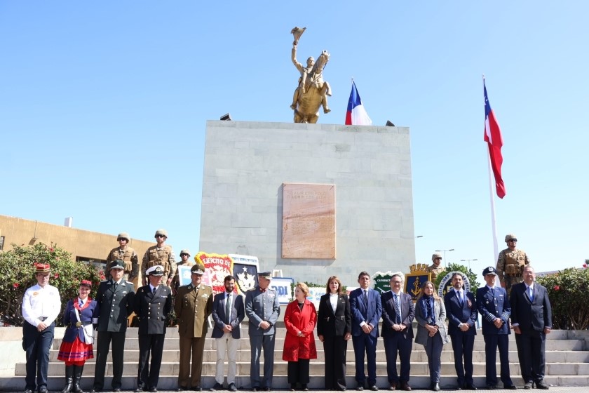Presidenta (S) del Consejo Regional participó en ceremonia de conmemoración del natalicio de O’Higgins