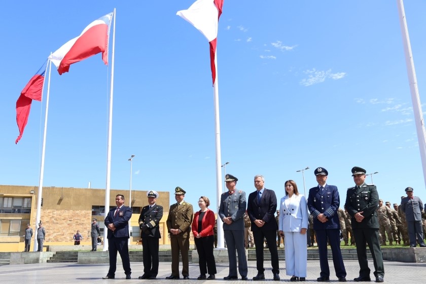 Presidenta (S) del Consejo Regional participó en ceremonia de inicio del Mes de la Patria
