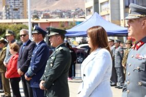 Presidenta (S) del Consejo Regional participó en ceremonia de inicio del Mes de la Patria