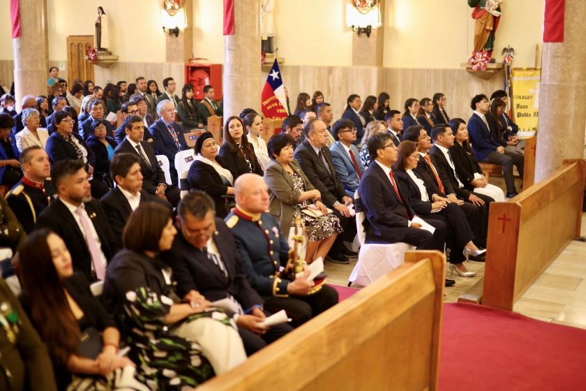 Consejeros regionales de El Loa se sumaron a la oración por Chile en Tedeum de Calama