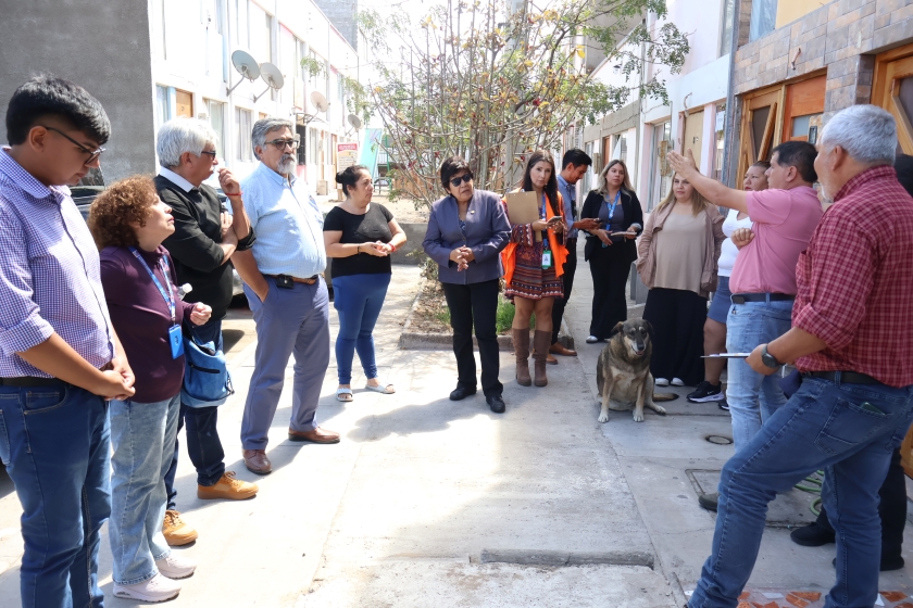 Vecinos destacan positivo impacto de proyecto CORE para mejorar red de agua potable en su condominio social