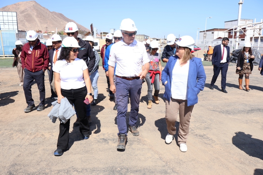 Avanzan obras del Complejo Deportivo Escolar Corvallis y proyectan apertura para mayo de 2027